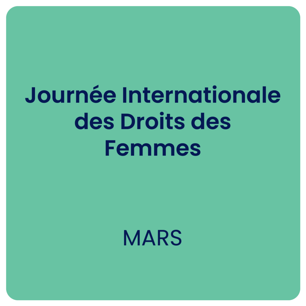 Journée des droits de la femme