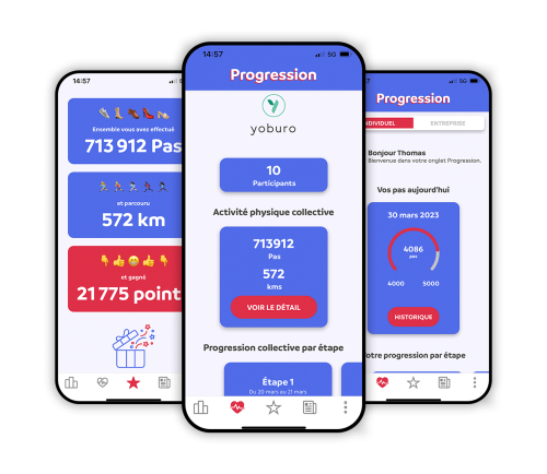 Application challenge connecté
